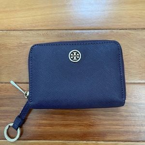 Tory Burch Navy Wristlet Clutch